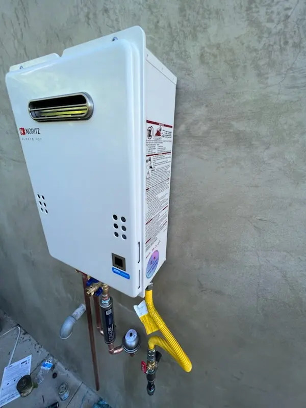 Tankless water heater installation for Mint Grove homes