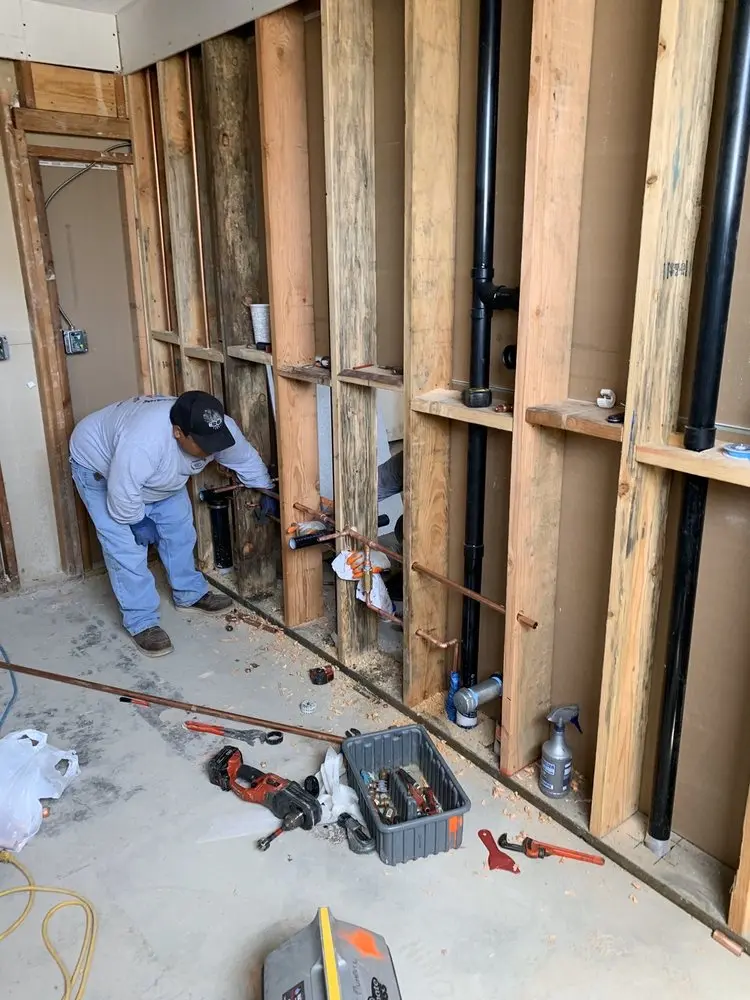 Commercial rough-in plumbing for Water Heater Replacement in Mint Grove